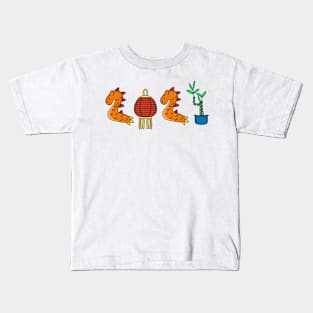 Year of the dragon 2024 Kids T-Shirt